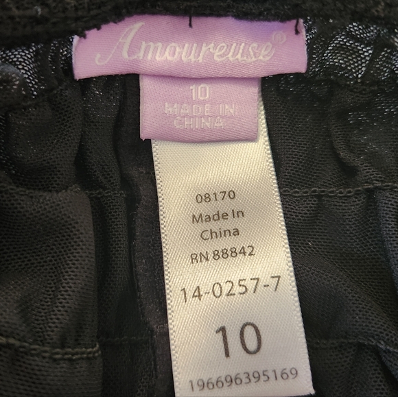 Nylon Mesh Rumba Boyshort - Picture 6 of 7